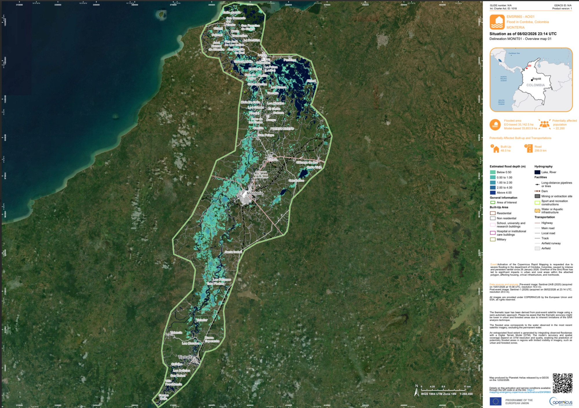 El presidente colombiano declara una emergencia de 30 días mientras inundaciones mortales devastan las regiones del noroeste