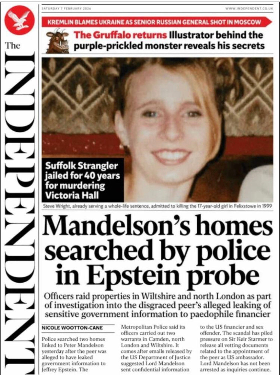 Los expedientes de Epstein en Londres reverberan en el Reino Unido